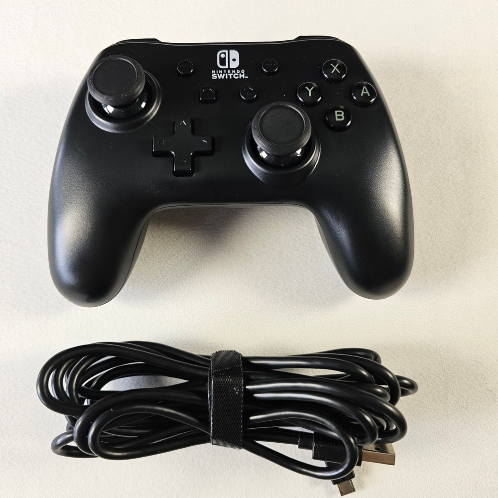 Nintendo Switch Controller - PowerA - With Cable - Black